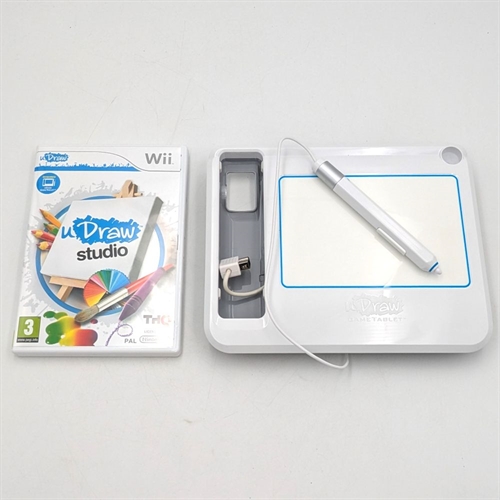 uDraw GameTablet Bundle - Nintendo Wii (B Grade) (Genbrug)